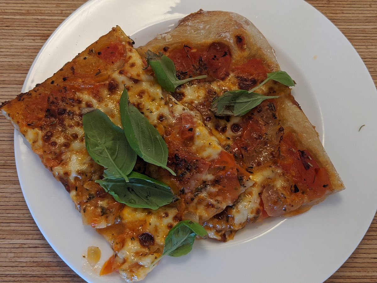 A margherita pizza — representative of the cuisine, not a photo of any restaurant on this list